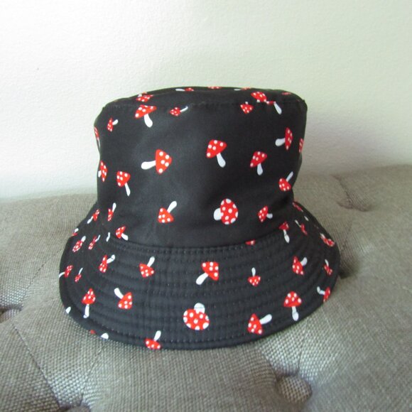 Mushroom Reversible Bucket Hat - Picture 2 of 8